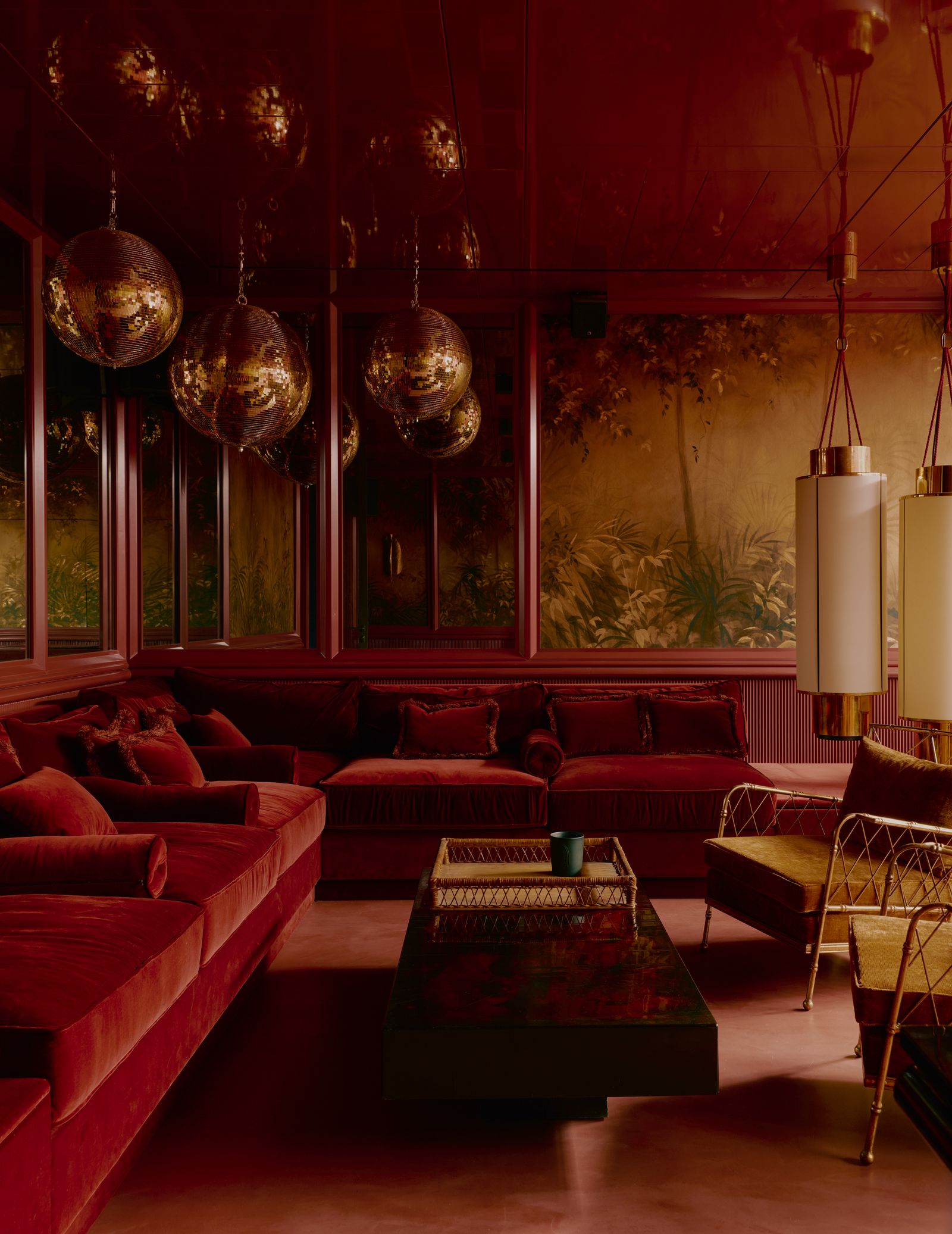 Image may contain Couch Furniture Architecture Building Indoors Living Room Room Lounge Interior Design and Cup