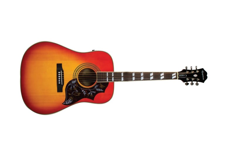 Epiphone Hummingbird acoustic guitar